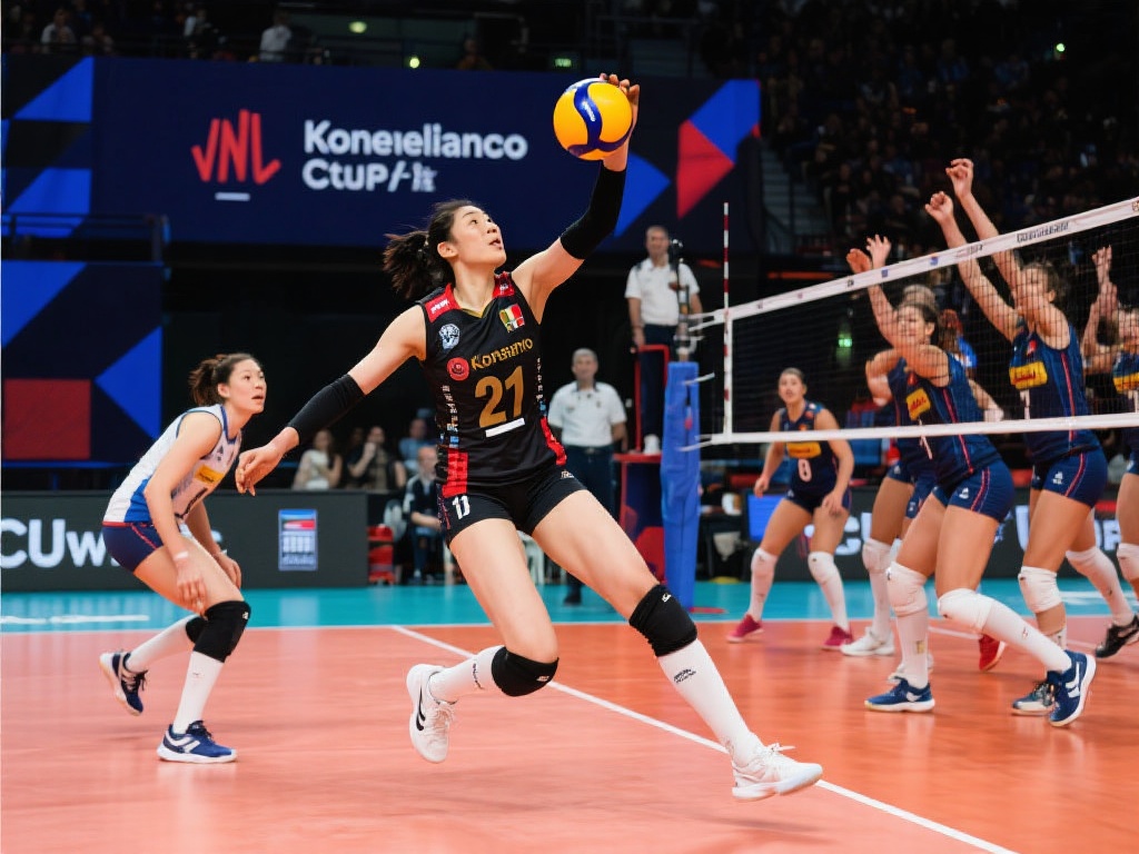 欧冠女排半决赛:科内利亚诺挺进决赛 朱婷狂砍21分冠绝全场 在欧洲女排赛场上,一场激动人心的对决刚刚