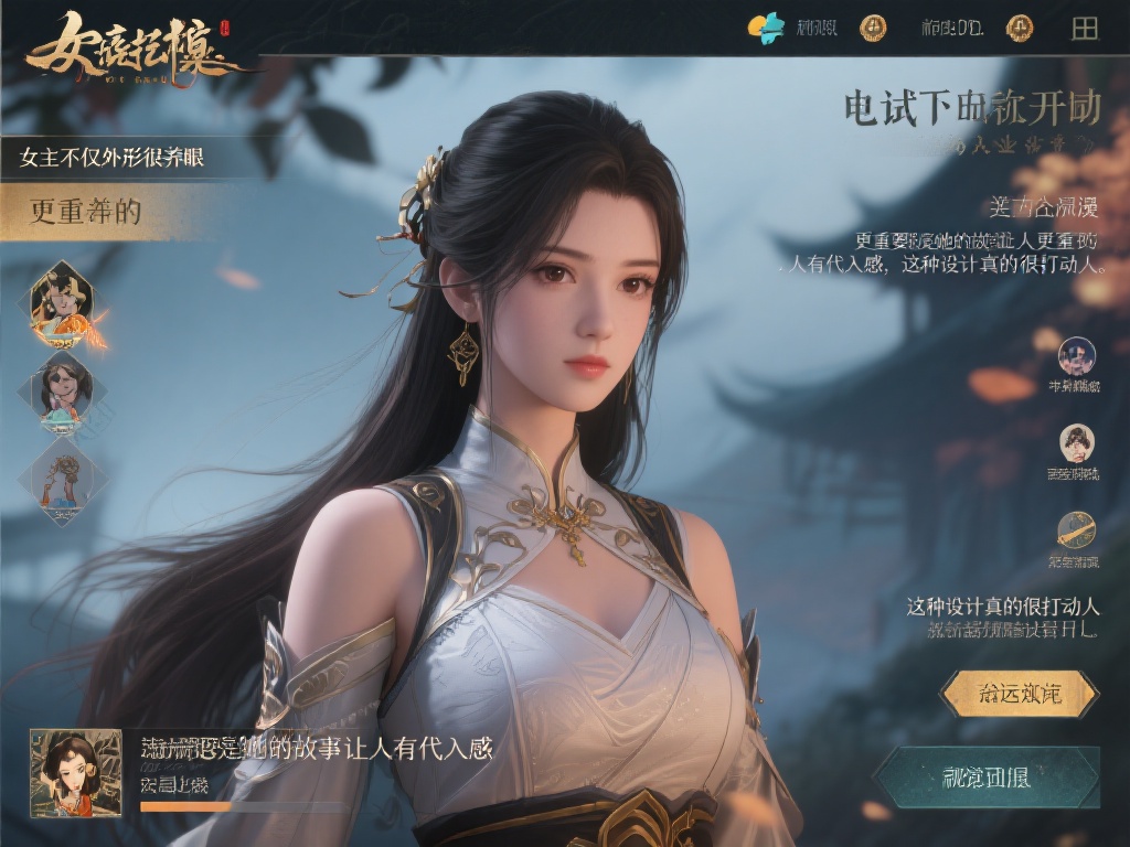 《明末:渊虚之羽》线下体验:4070S性能出色,女主颜值惊艳 在试玩过程中,有玩家表示:“女主不仅外形