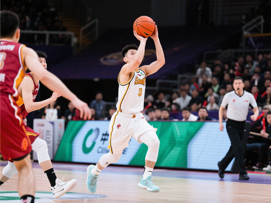 以本场比赛为例，在一次快攻中，姜伟泽利用