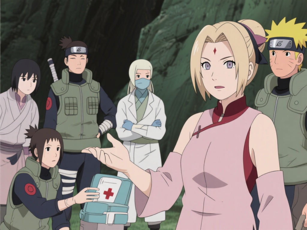 虽然《火影忍者》是一个虚构的世界，但纲手